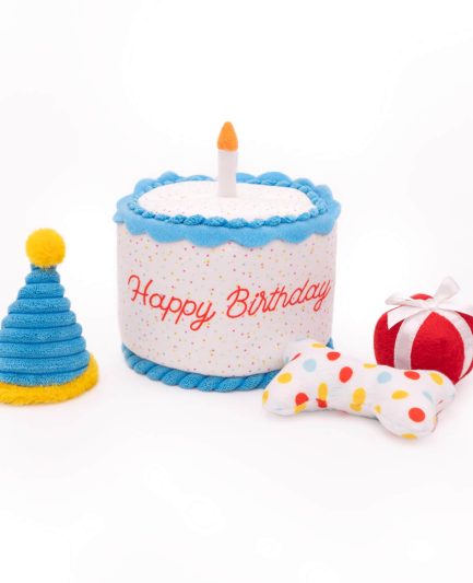 Jouet d’occupation en peluche pour chien - Zippy Burrow Gâteau - ZippyPaws