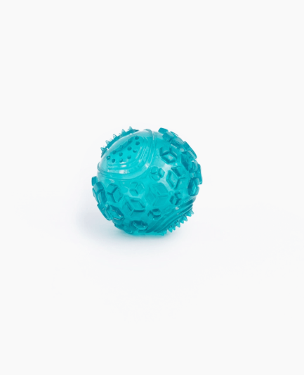 ZippyTuff Squeaker Ball - Jouet de Noël pour chien