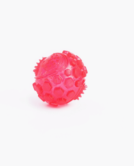 ZippyTuff Squeaker Ball - Jouet de Noël pour chien