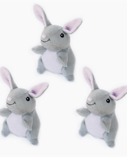 Miniz - Bunnies (pack de 3) - Jouet pour chien - Zippypaws