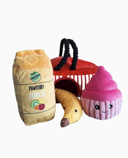 Peluche de fouille Shopping pour chien - Pawstory