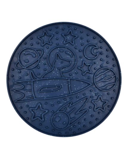 Tapis de léchage Espace en forme de planète de la marque Fiboo