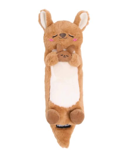 peluche silencieuse pour chien Kangourou ZippyPaws Snooziez