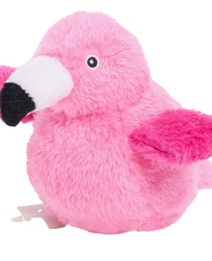peluche 2-en-1 pour chien destructeurs ZippyTuff+ Birdiez Flamant rose