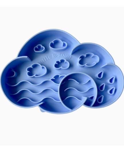 Gamelle anti-glouton pour chien, jouet d'enrichissement pour chiot, pour soulager le stress et l'anxiété de l'animal, Silicone de qualité alimentaire de Ollie b. good, alimentation lente pour chien, mangeoire lente pour chien